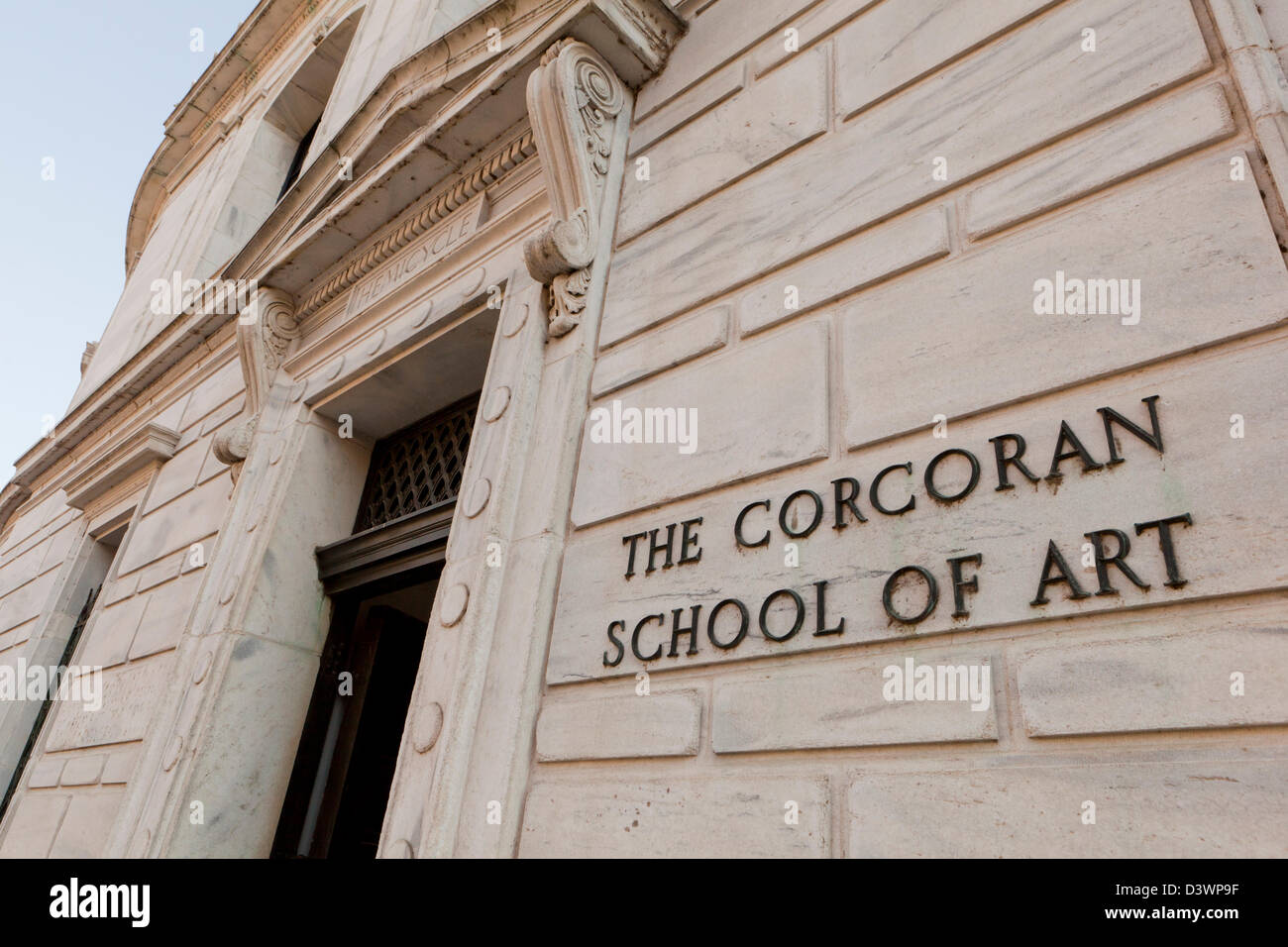 La Corcoran School of Art building Banque D'Images