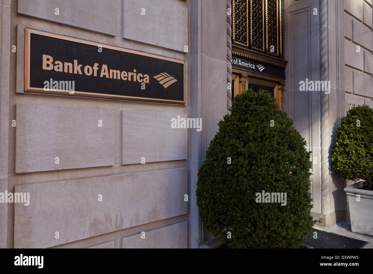 Bank of America building - Washington, DC Banque D'Images