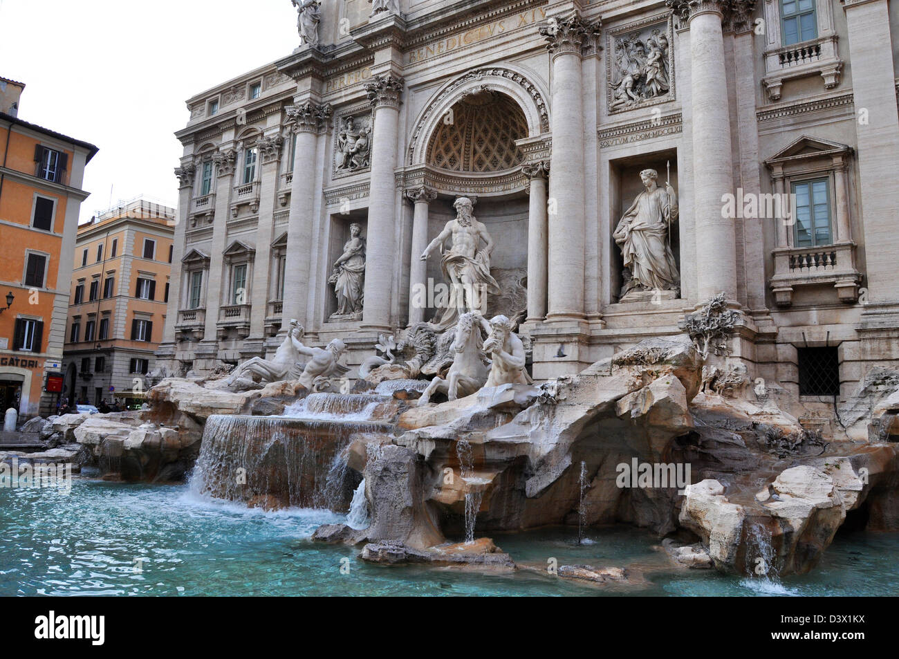 La fontaine de Trevi,, Rome, Italie, Piazza di Trevi Banque D'Images