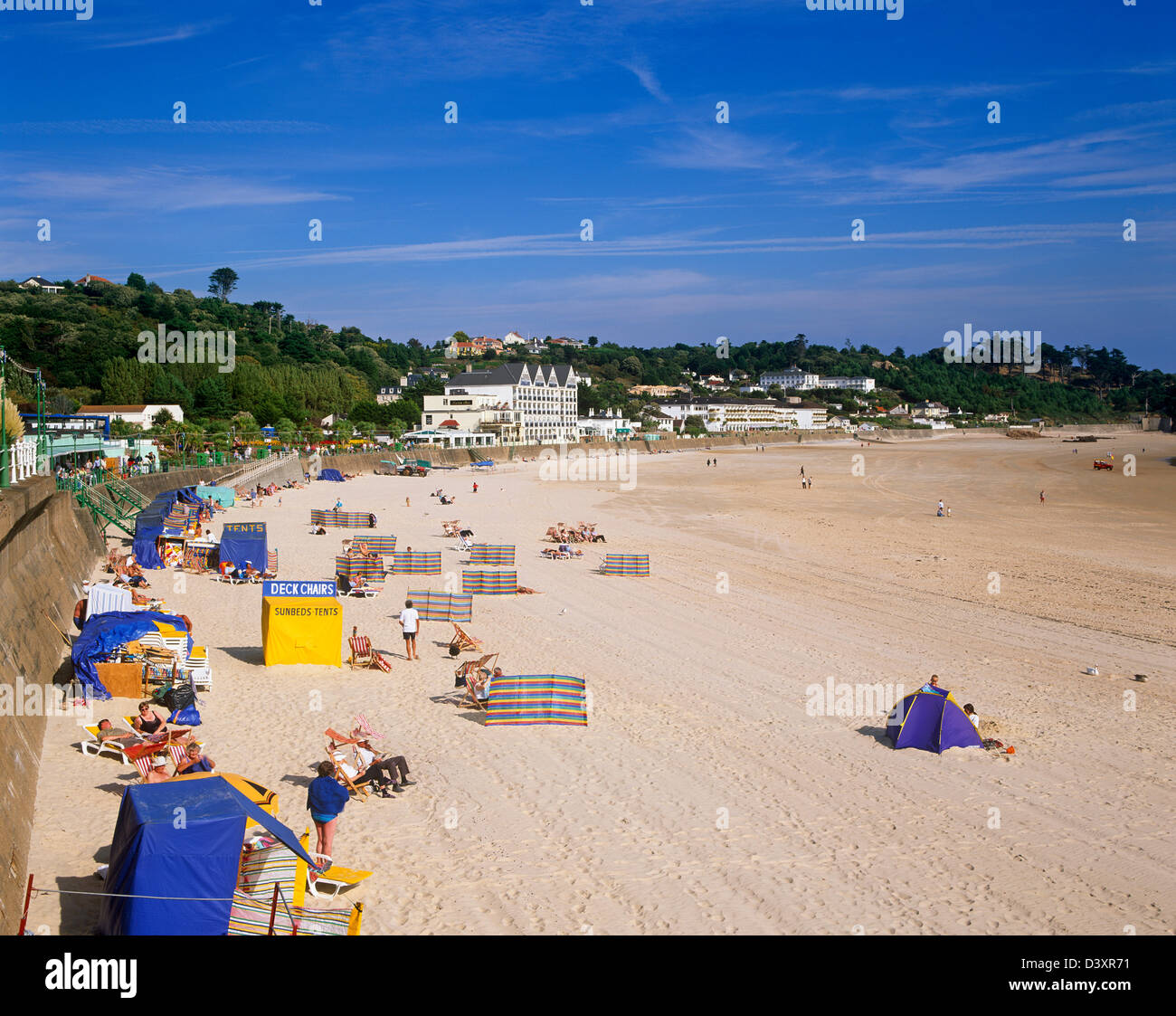 St Brelade's Bay, Jersey, Channel Islands Banque D'Images