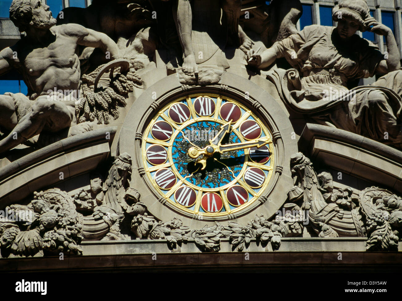Grand Central Terminal, New York, États-Unis d'horloge Banque D'Images