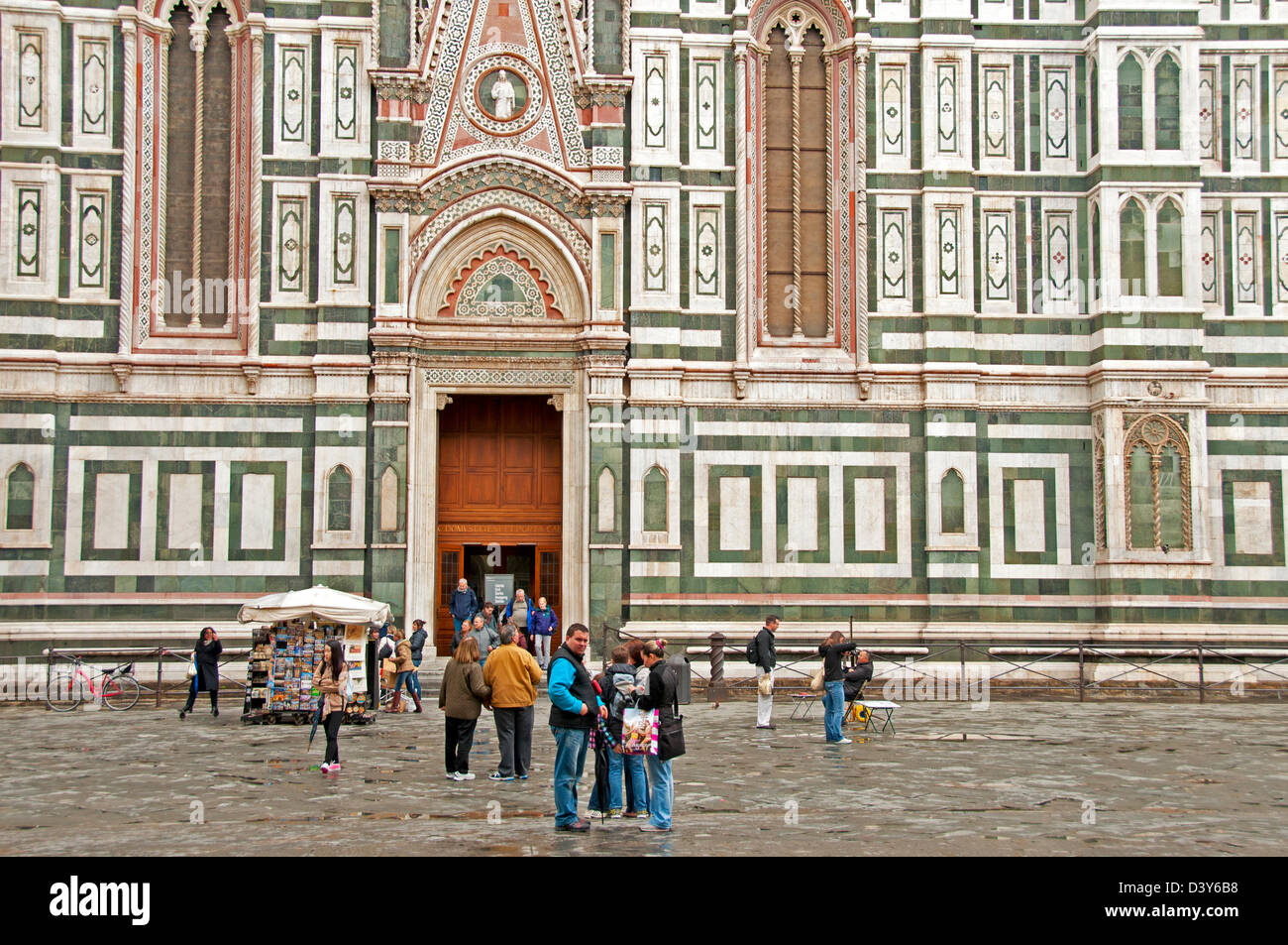 Cathédrale Baptistère de Saint-Jean, Florence, Italie Banque D'Images