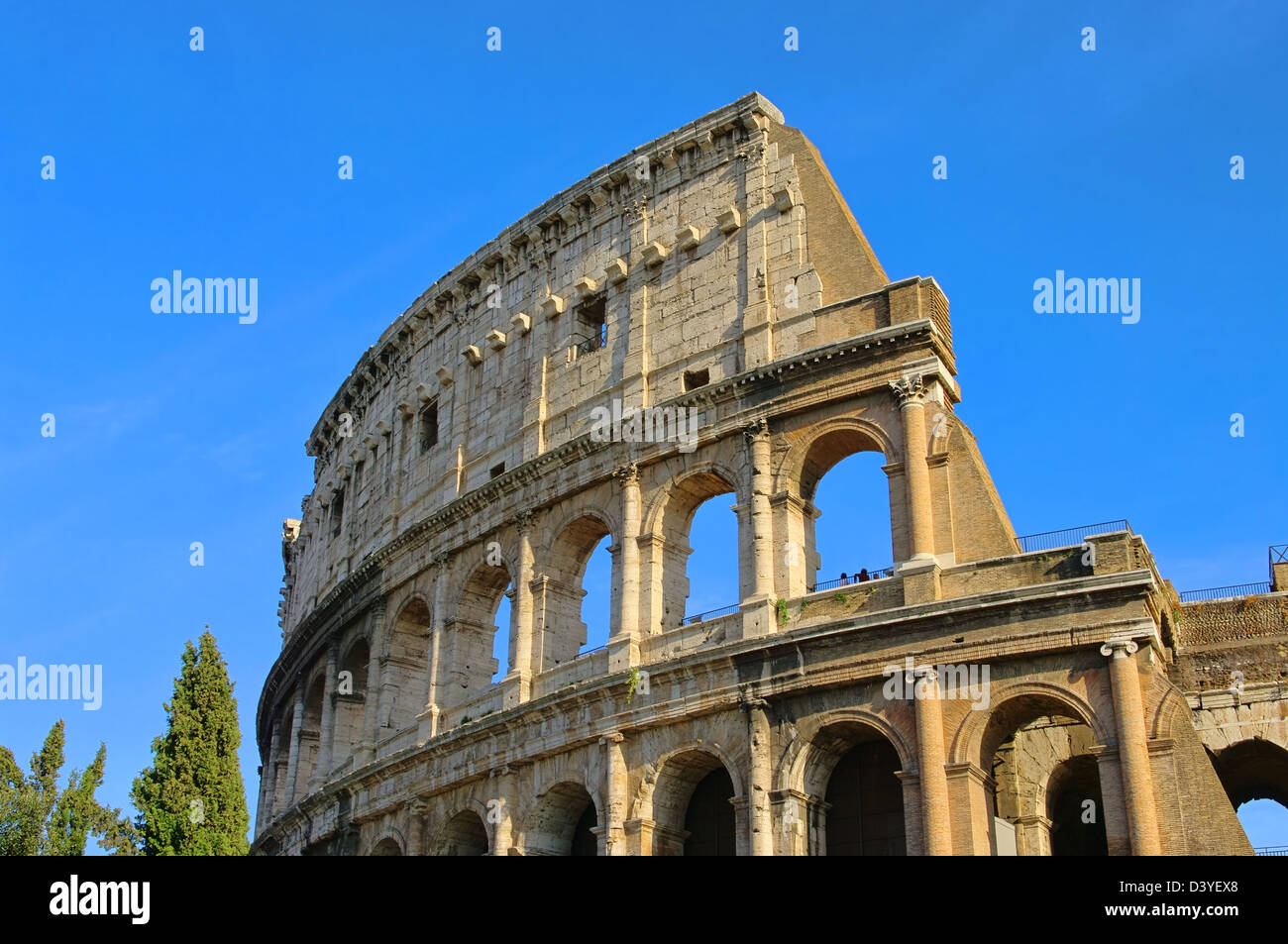 Rom Rom Kolosseum - Colisée 05 Banque D'Images