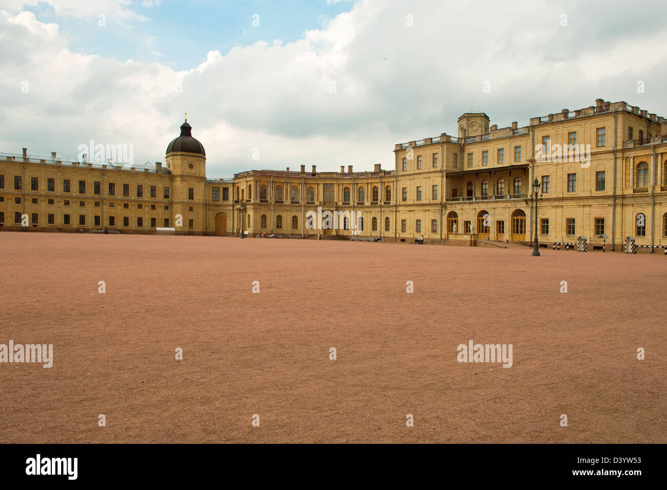 Parc du Palais du paysage dans la ville de Gatchina Banque D'Images