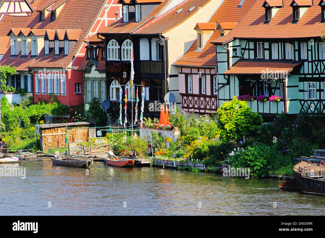 Klein Venedig Bamberg Bamberg - Petite Venise 06 Banque D'Images