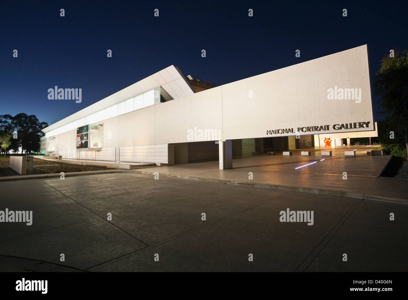 National Portrait Gallery. Canberra, Territoire de la capitale australienne (ACT), l'Australie Banque D'Images
