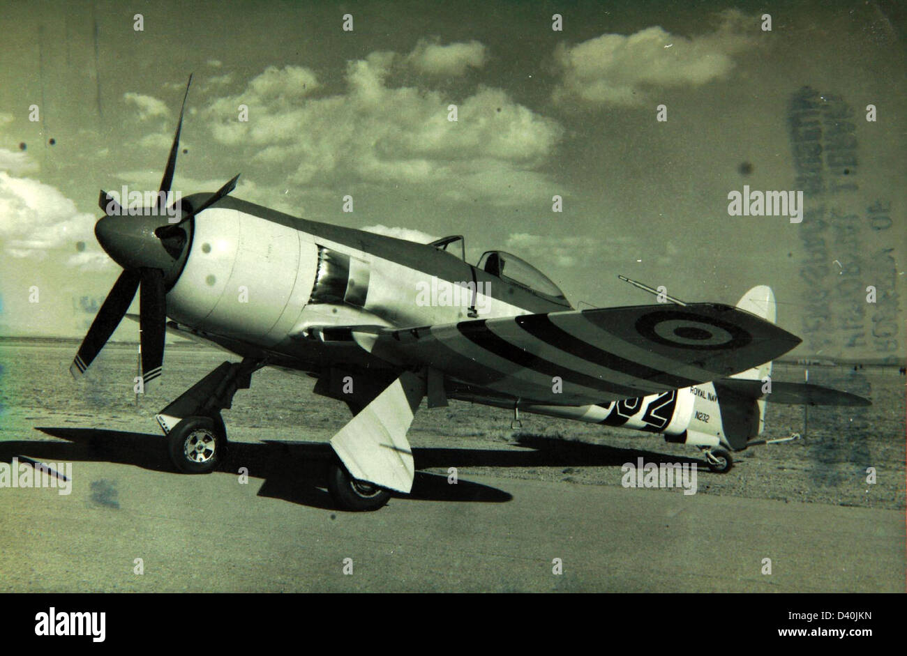 Hawker Sea Fury FB-11, Banque D'Images