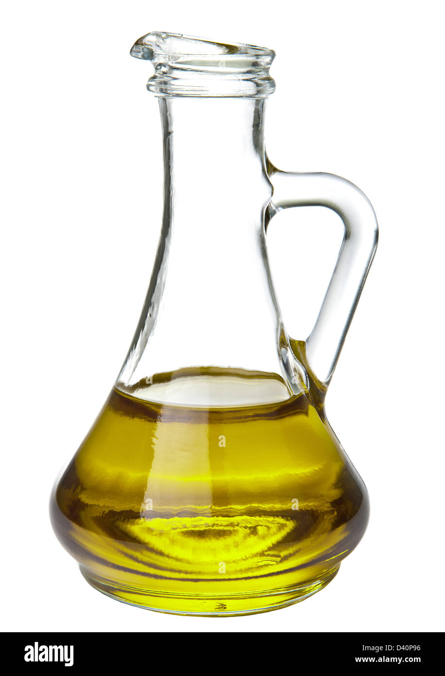Isolés de l'huile d'olive Banque D'Images