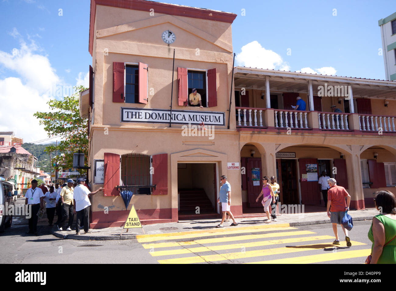 Dominica Museum, Dame Mary Eugenia Charles Blvd. Banque D'Images