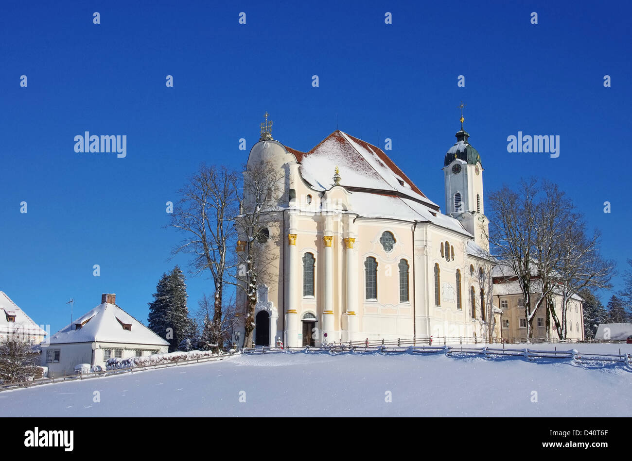 Wieskirche 01 Banque D'Images