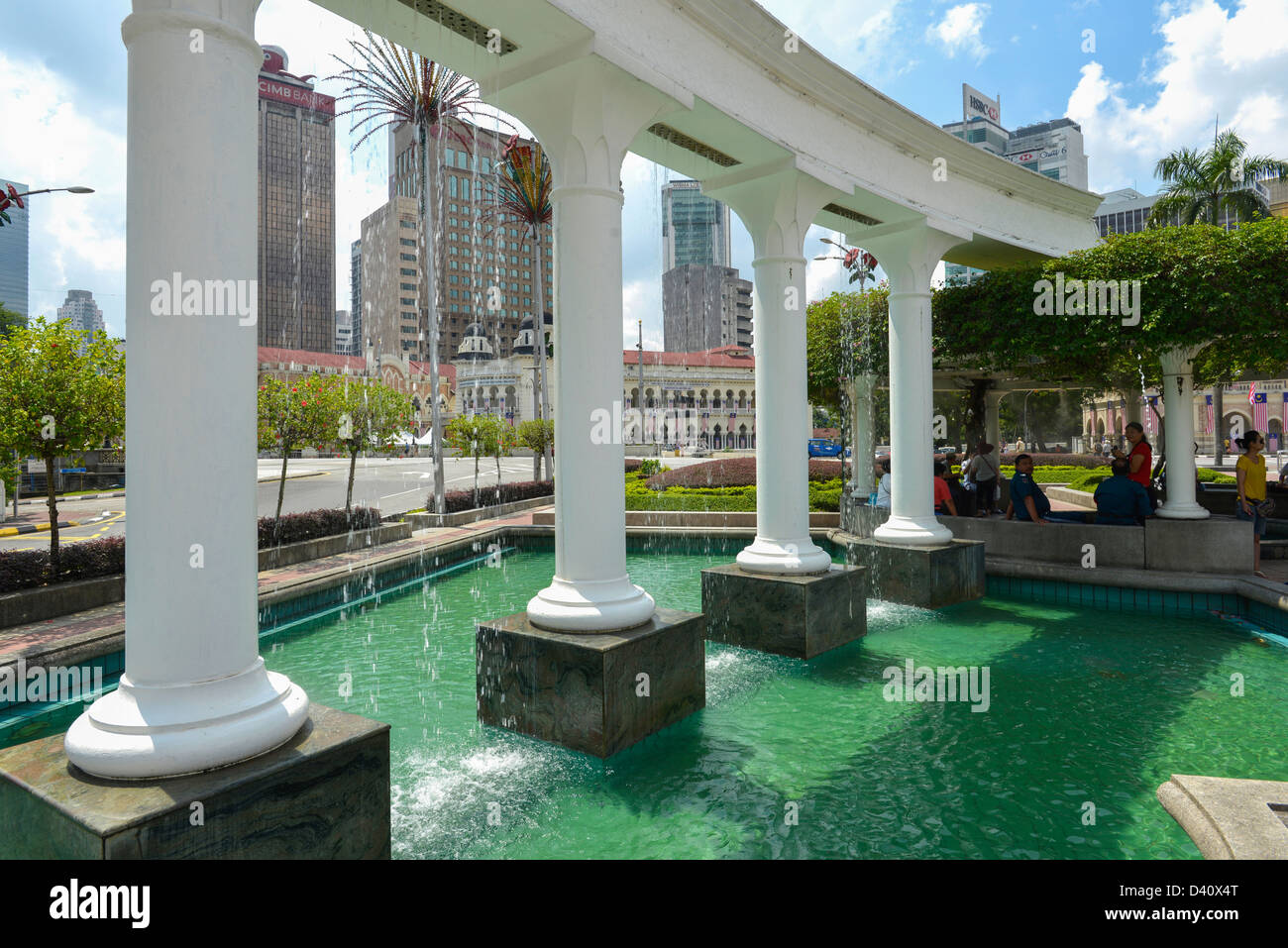 Asie Malaisie Kuala Lumpur Merdeka Square Banque D'Images