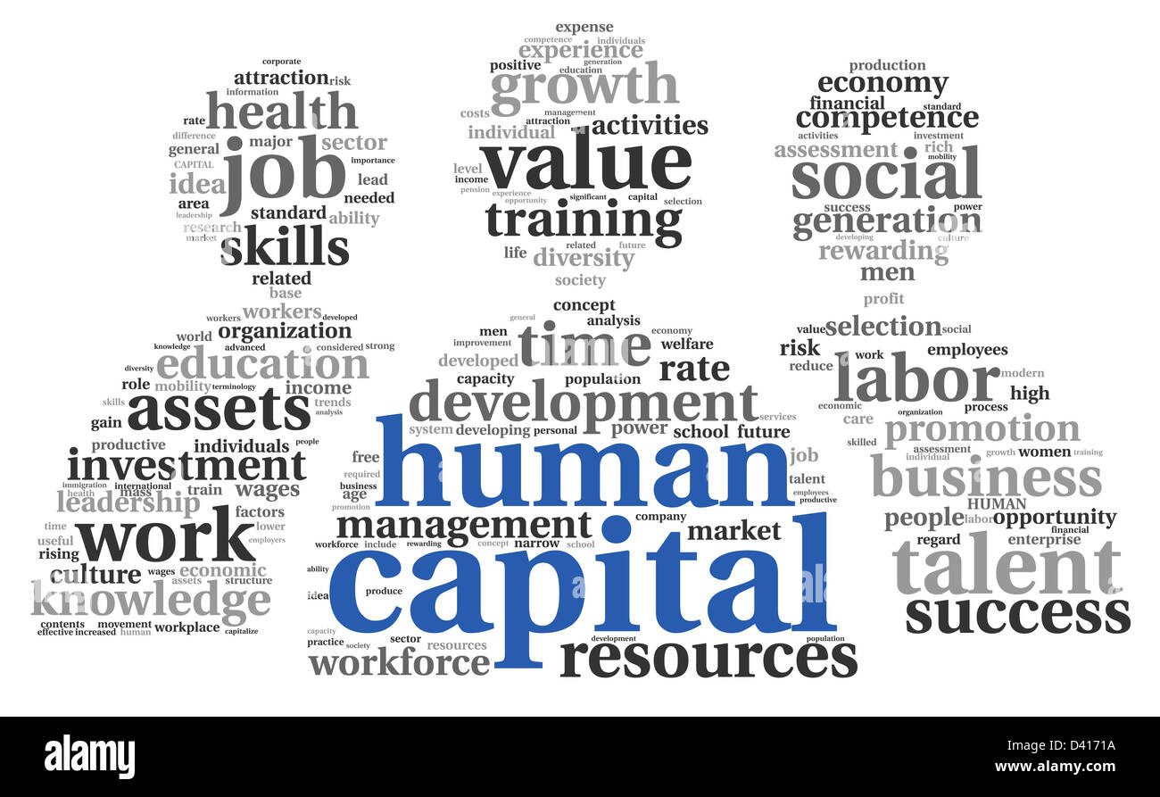 Human capital theory Banque de photographies et d’images à haute ...