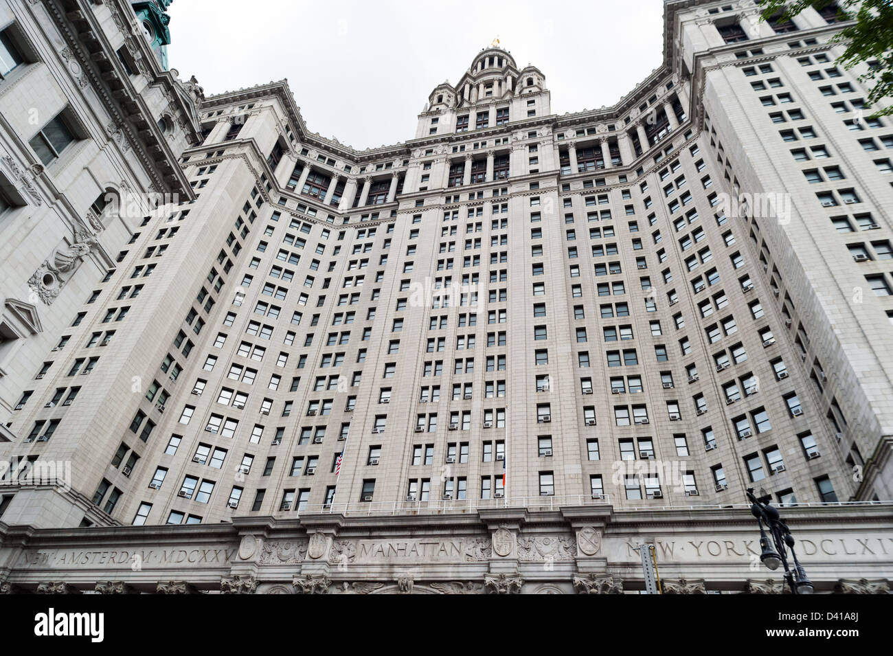 Manhattan Municipal Building, NYC Banque D'Images