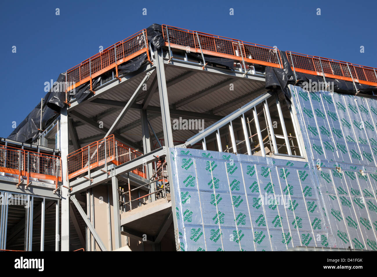 Par Balfour Beatty Construction un bâtiment repris par Blackburn College, Lancashire, UK Banque D'Images