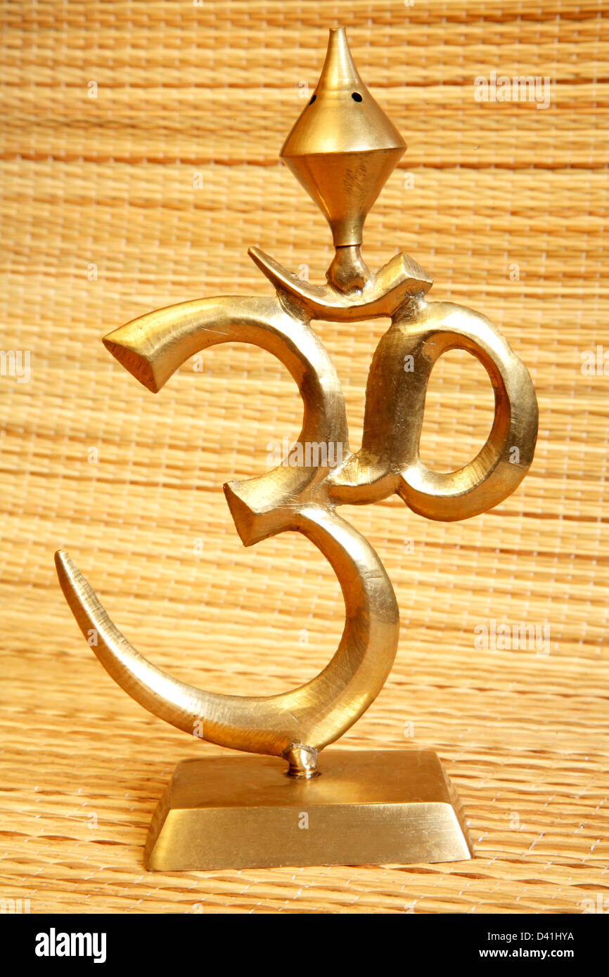 Symbole de l’OM - Aum Banque D'Images