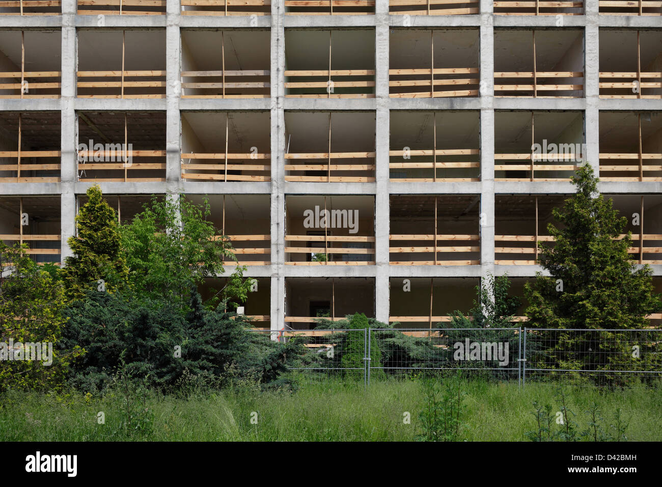 Berlin, Allemagne, la ruine d'un Fabrikgebaeudes dans Lichtenberg Banque D'Images