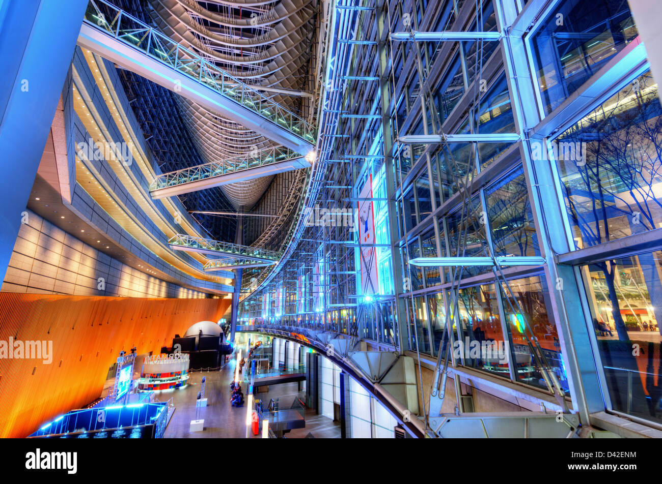 Forum international dans le quartier de Ginza de Tokyo, Japon. Banque D'Images