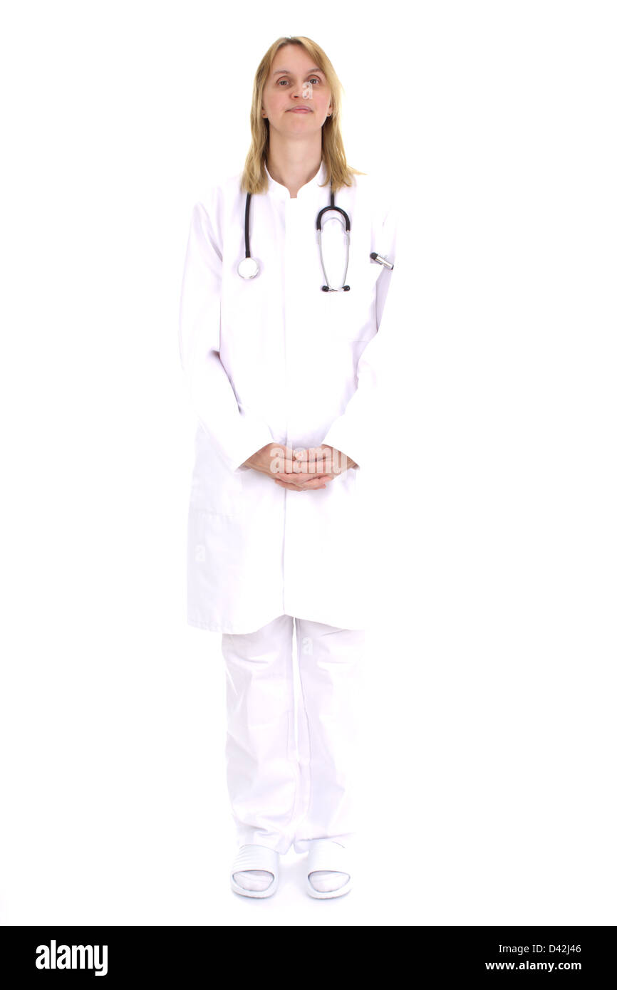 Femme médecin Banque D'Images