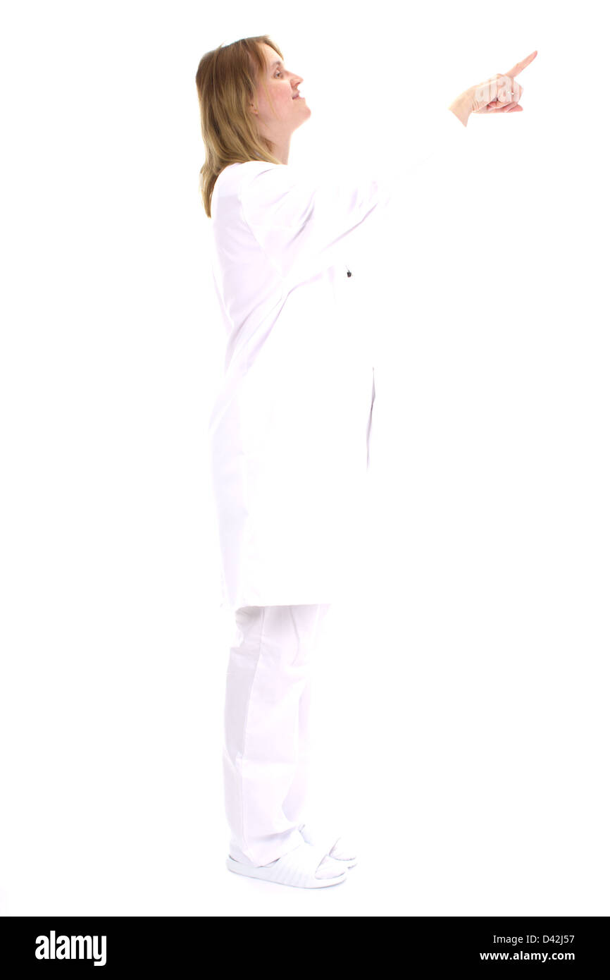 Femme médecin Banque D'Images