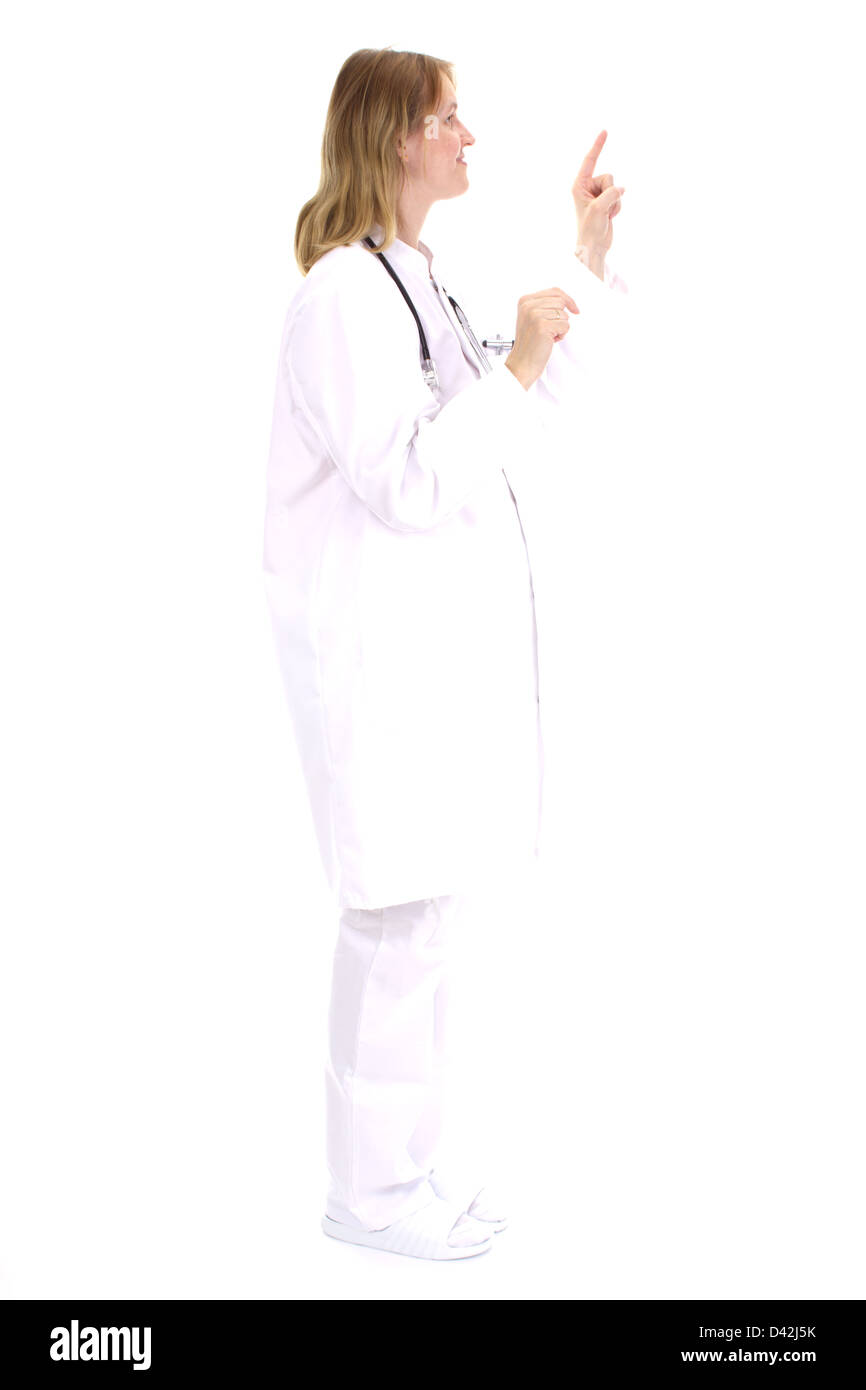 Femme médecin Banque D'Images