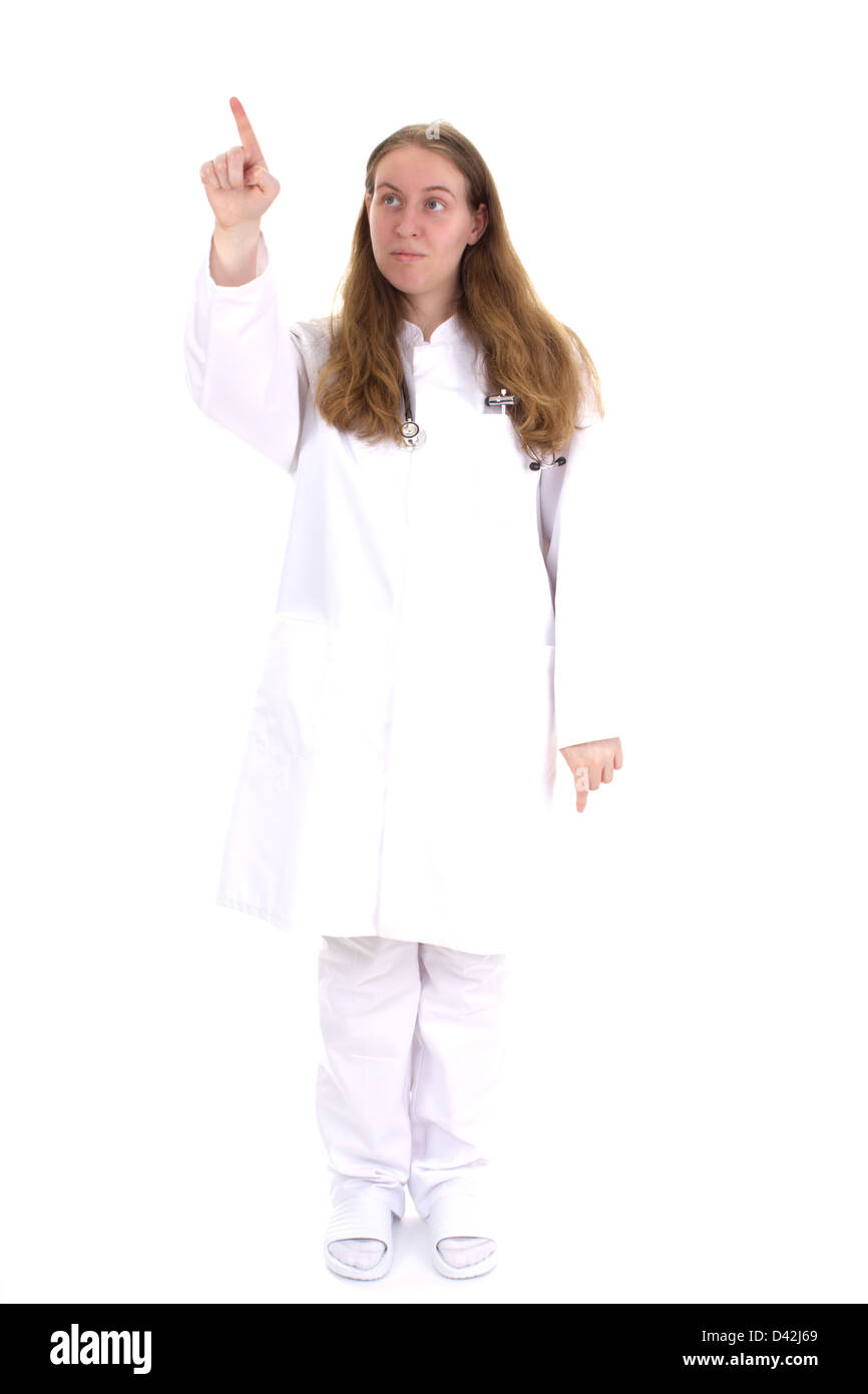 Femme médecin Banque D'Images