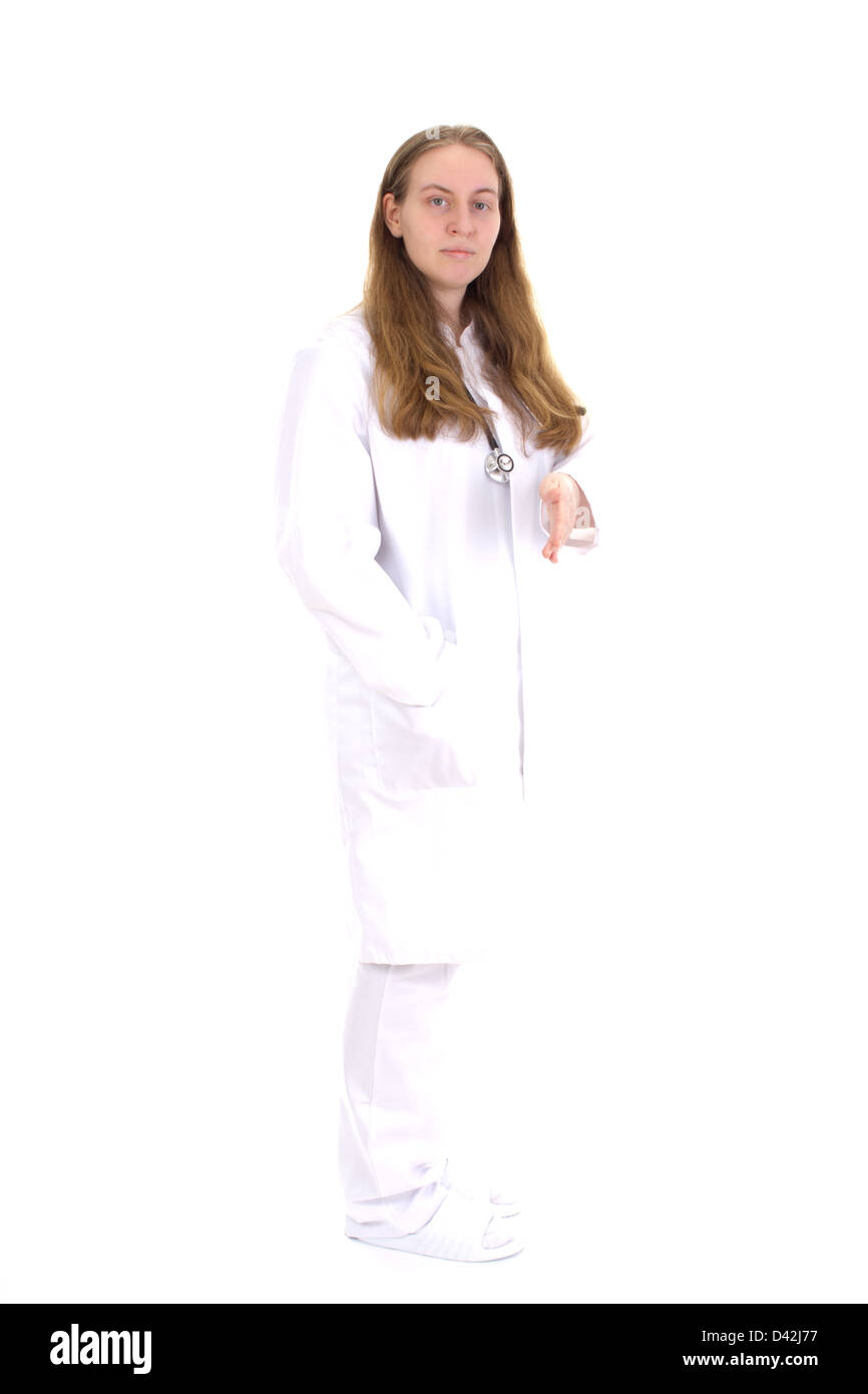 Femme médecin Banque D'Images