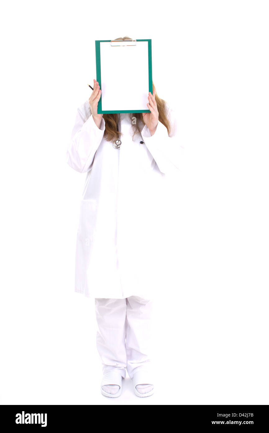 Femme médecin Banque D'Images