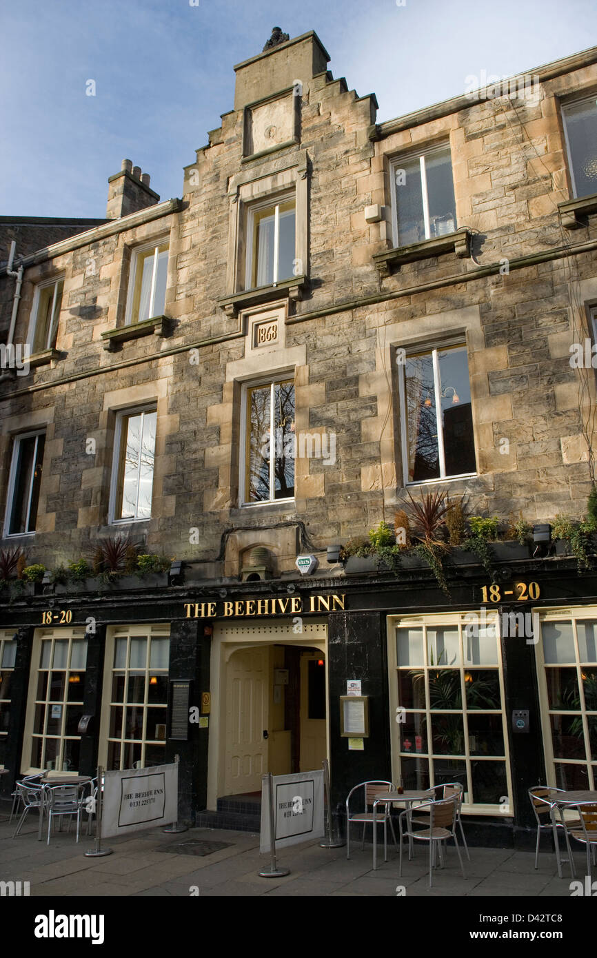 Le Beehive Inn Edinburgh Banque D'Images