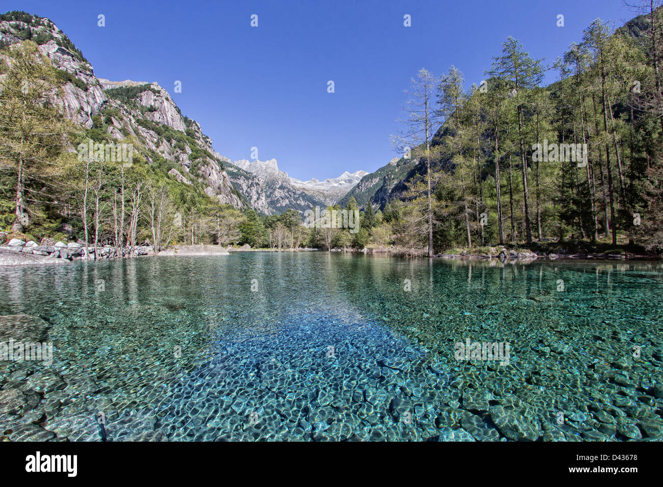 Val Masino, Valtellina, montagne, Italie, Lac, Nature, Val di Mello Banque D'Images
