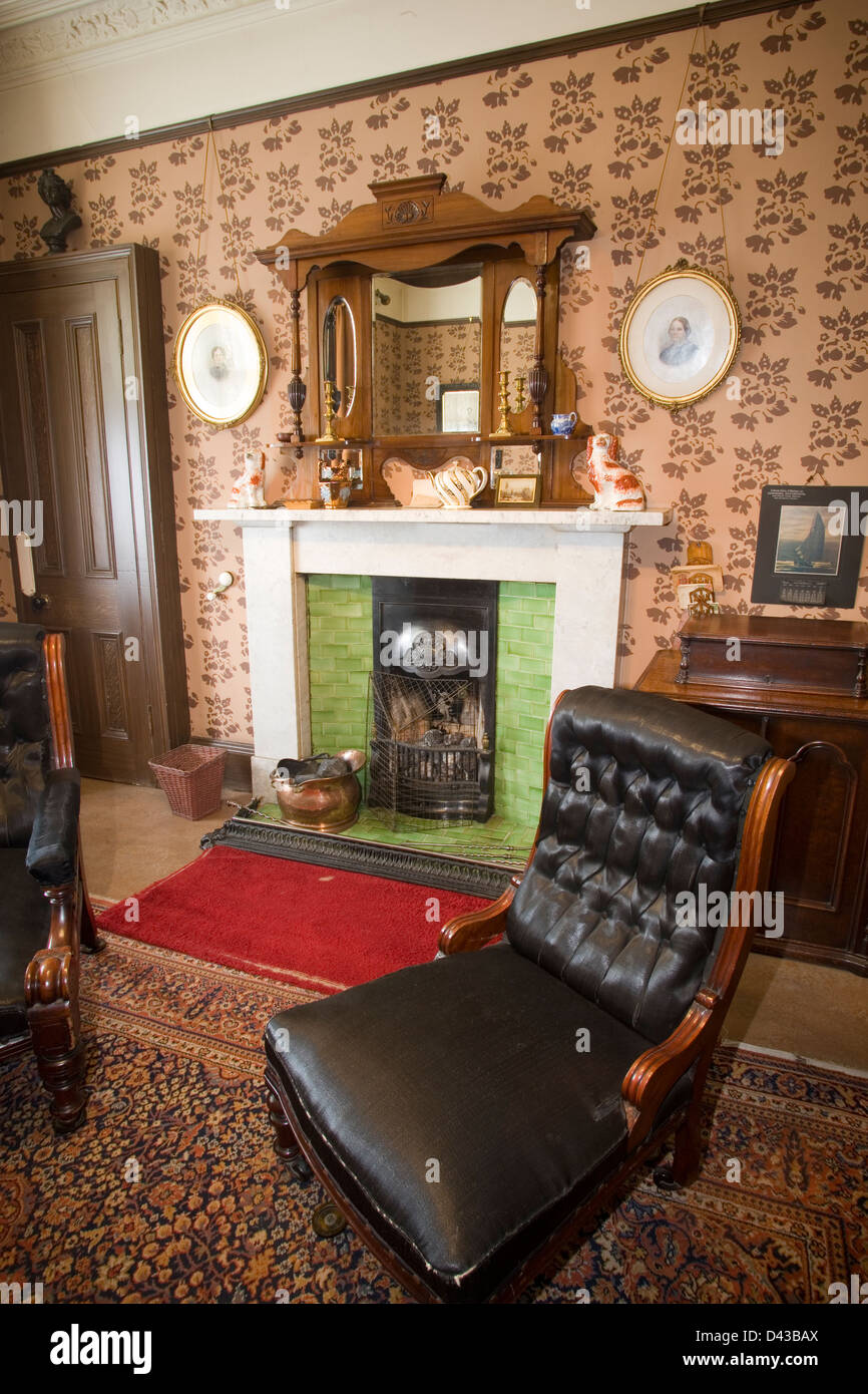 Salon immeuble de Glasgow Banque D'Images