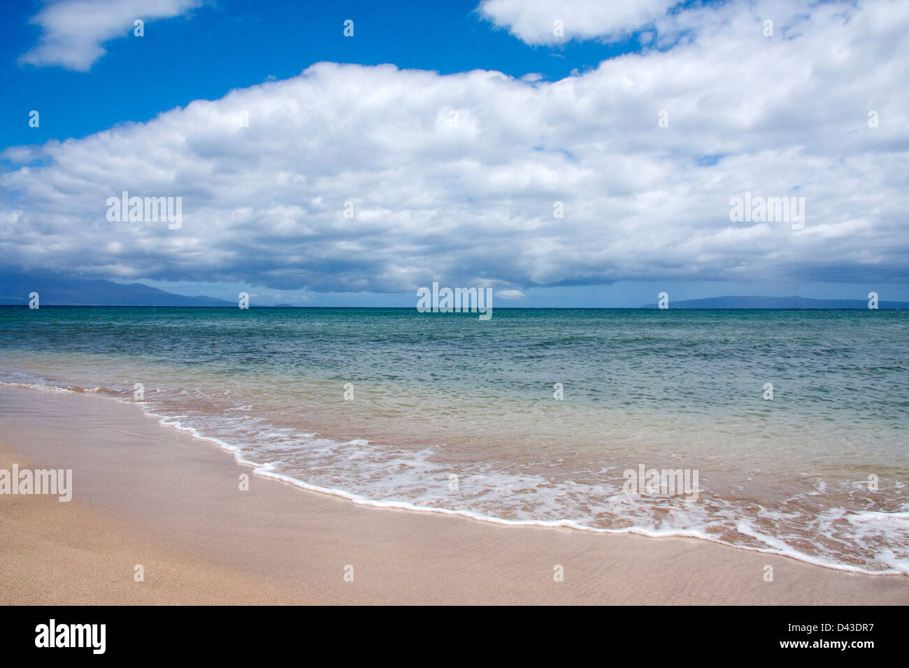 Makena Landing Beach park, Maui, Hawaii Banque D'Images