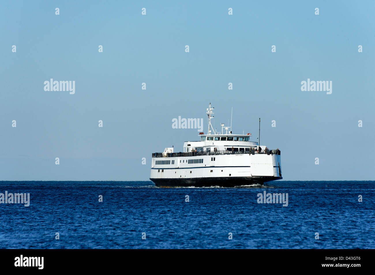 Vineyard ferry, Martha's Vineyard, Massachusetts, USA Banque D'Images