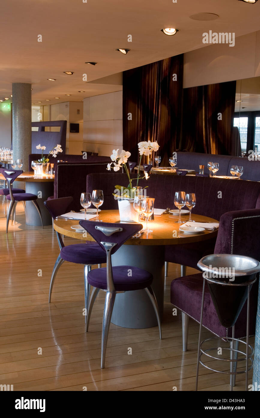 Tower Restaurant Museum of Scotland Banque D'Images