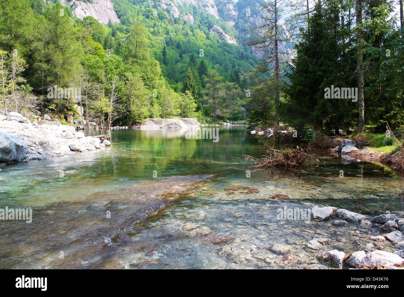 Val Masino, Valtellina, montagne, Italie, Lac Banque D'Images