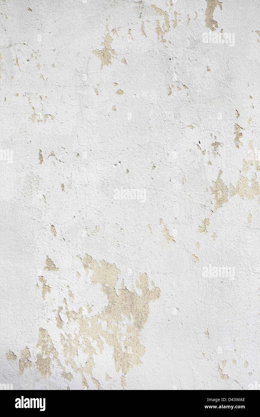 Détail de mur patiné, Arcachon, Gironde, Aquitaine, France Banque D'Images