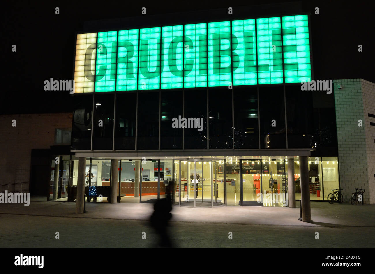 Théâtre Crucible - Sheffield, England, UK Banque D'Images