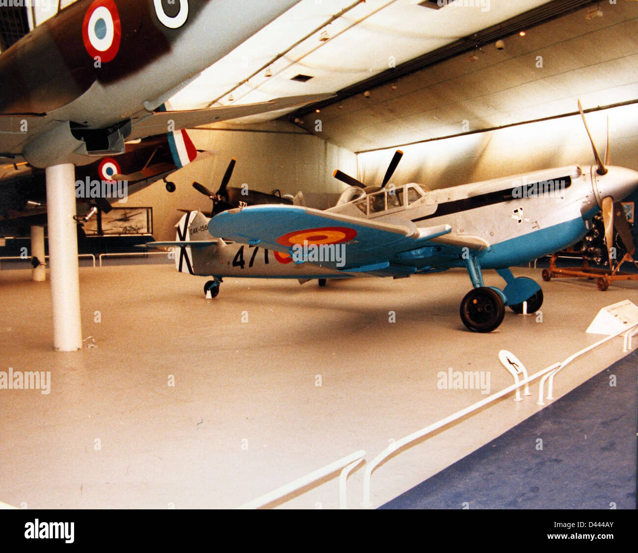 Le Messerschmitt Bf 109b était un avion de chasse allemand utilisé au début de la seconde Guerre mondiale. Il était l'un des chasseurs les plus avancés de son époque, excellant en vitesse et agilité. Banque D'Images