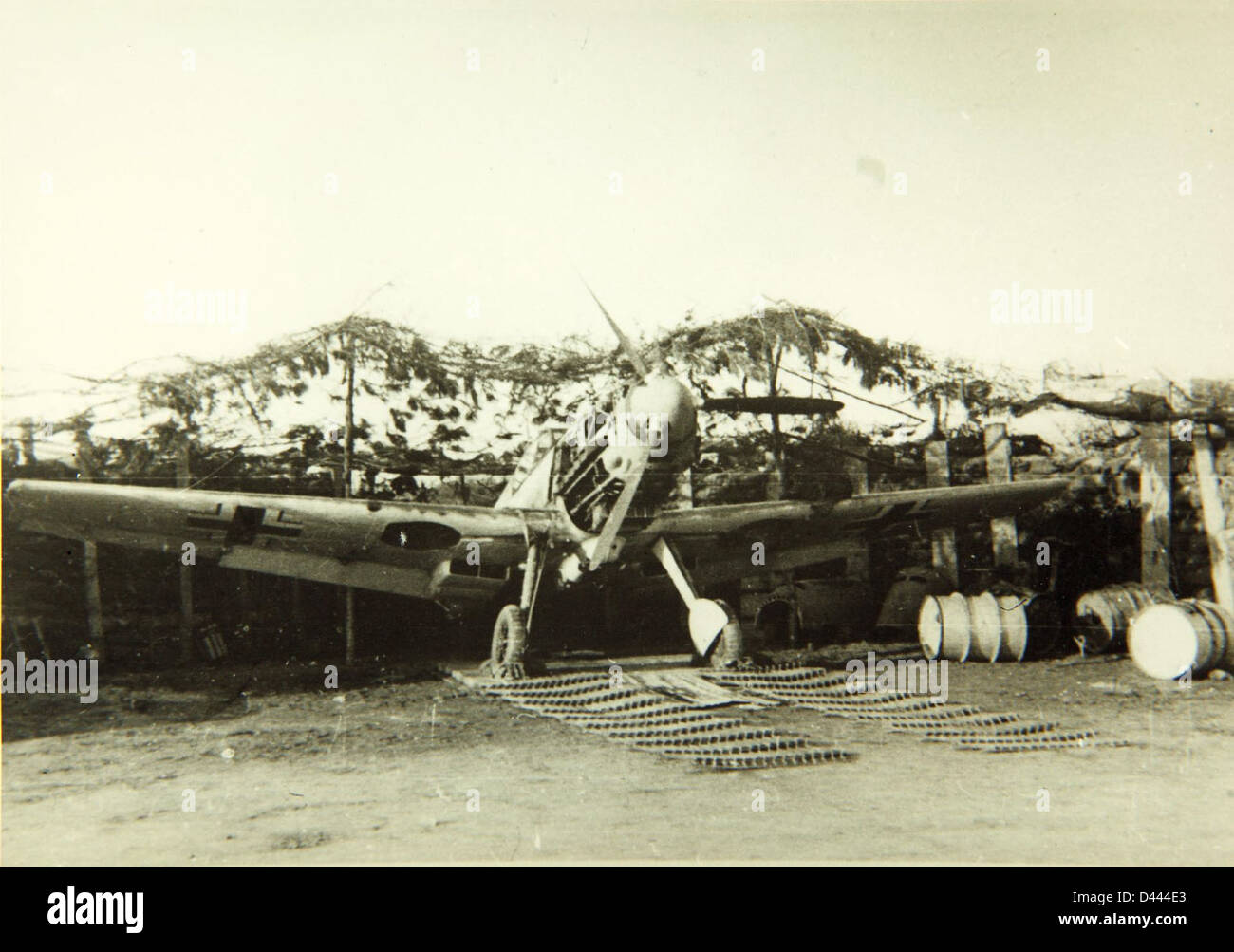 Le Messerschmitt Bf 109b était un chasseur allemand de la seconde Guerre mondiale. Connu pour son rôle dans les premiers stades de la guerre, le Bf 109b était un avion polyvalent, utilisé à la fois dans des rôles de supériorité aérienne et d'attaque au sol. Banque D'Images