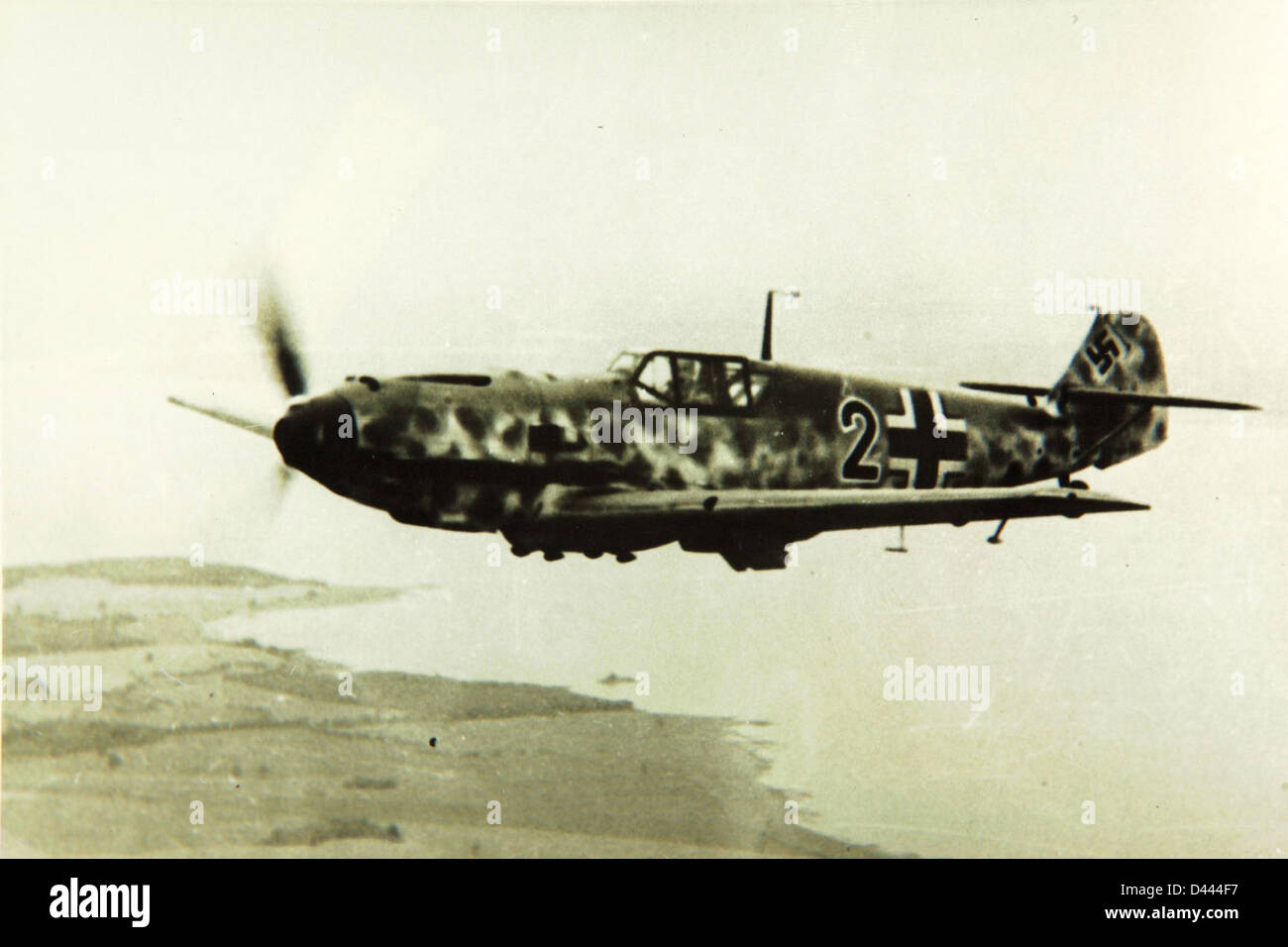 Le Messerschmitt BF 109b était une première version du célèbre chasseur allemand utilisé pendant la guerre civile espagnole et le début de la guerre mondiale II. Il était connu pour sa vitesse et sa maniabilité. Banque D'Images