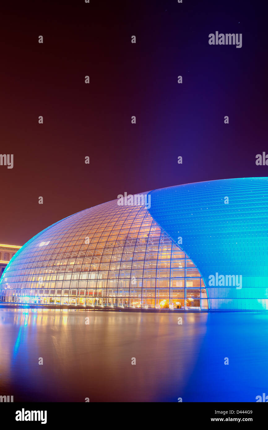 Le Centre national des Arts du spectacle, Beijing, Chine Banque D'Images
