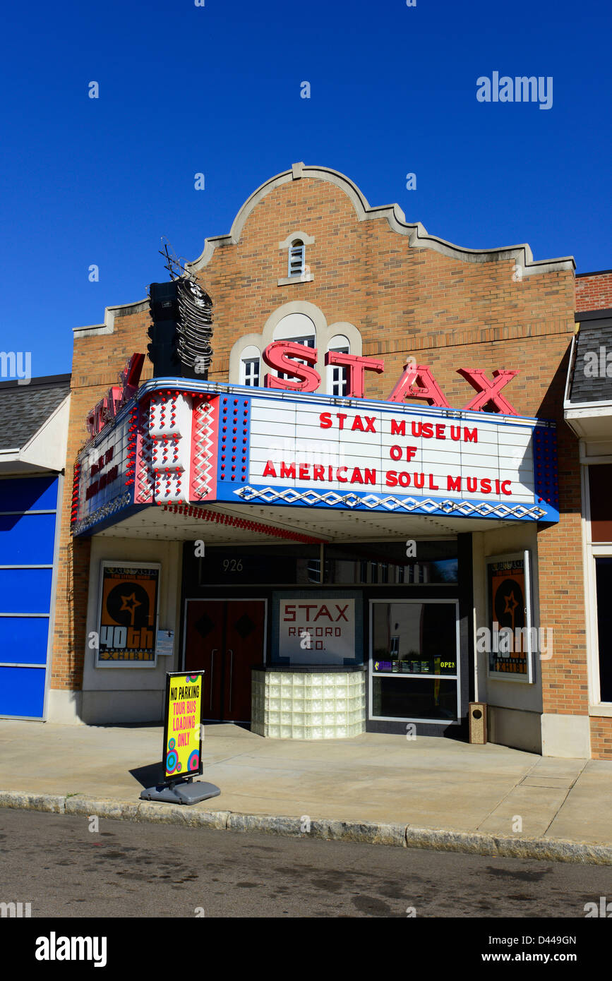 Stax Museum musique Soul Memphis Tennessee TN Banque D'Images
