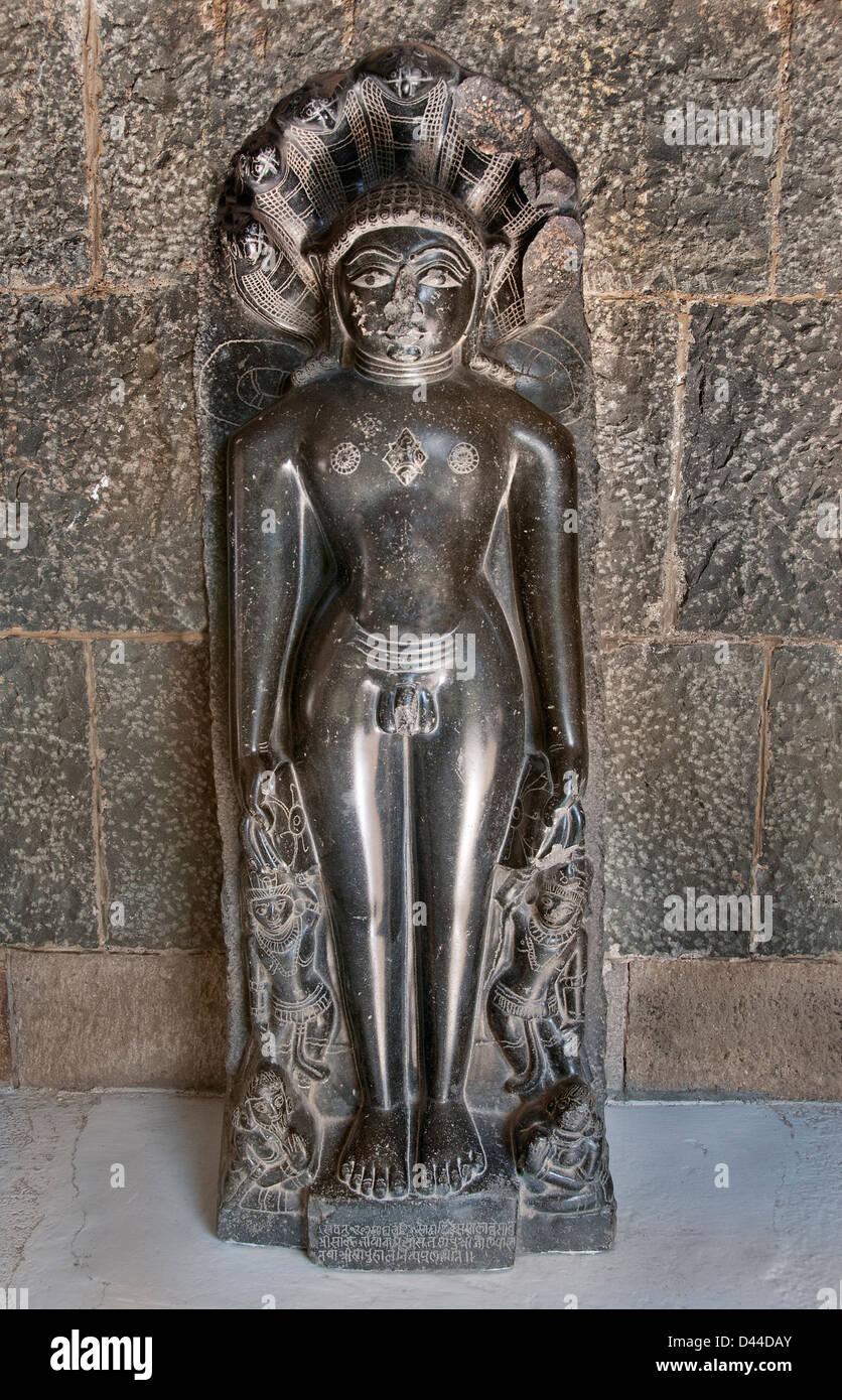 Pārśva Parsvanath Parsvanatha Jain 1207 - 1150 ANNONCE DE L'Inde du nord Banque D'Images