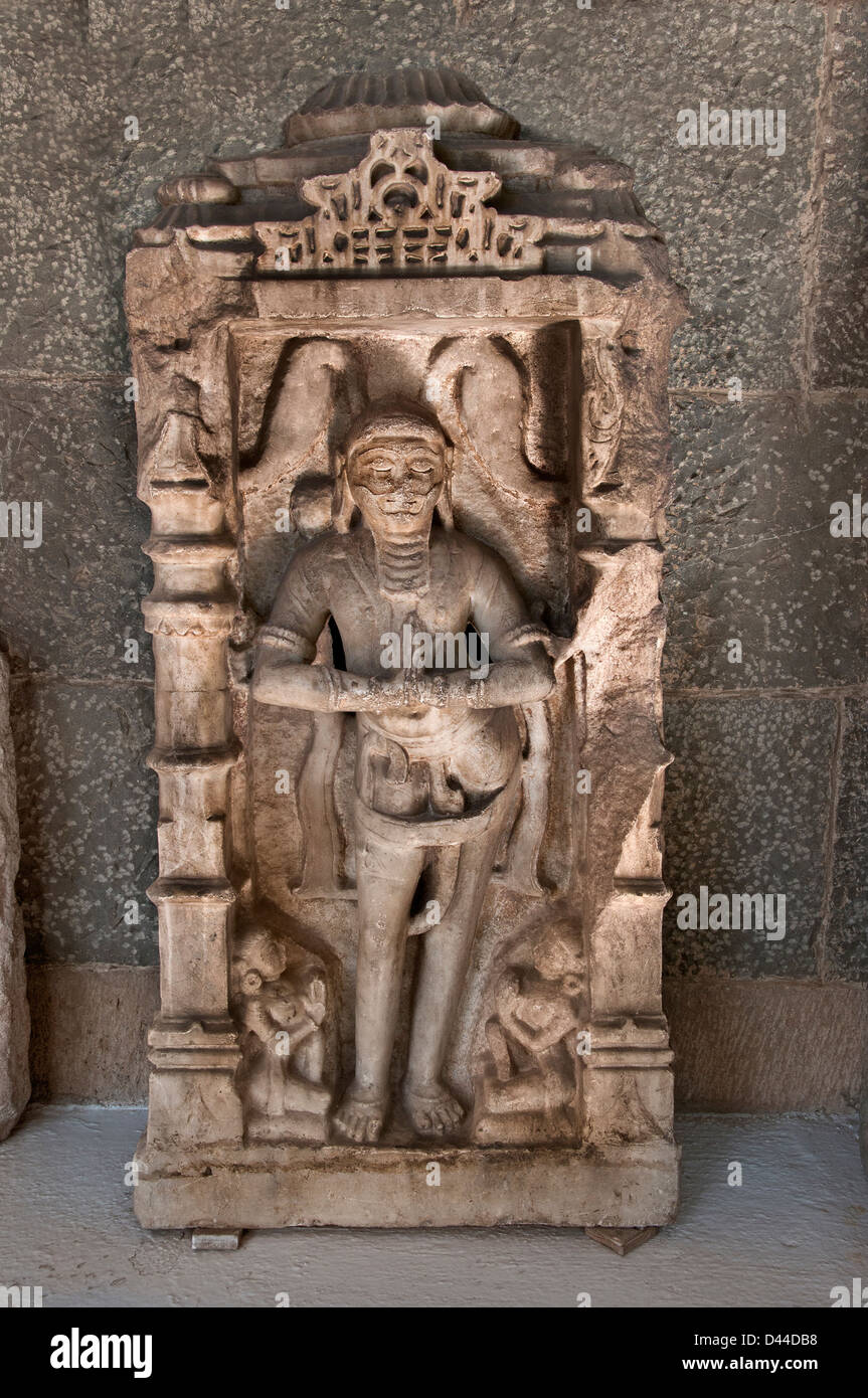 Jaina dévot 12 CENT AD Jain Jainisme hindou de l'Inde Banque D'Images