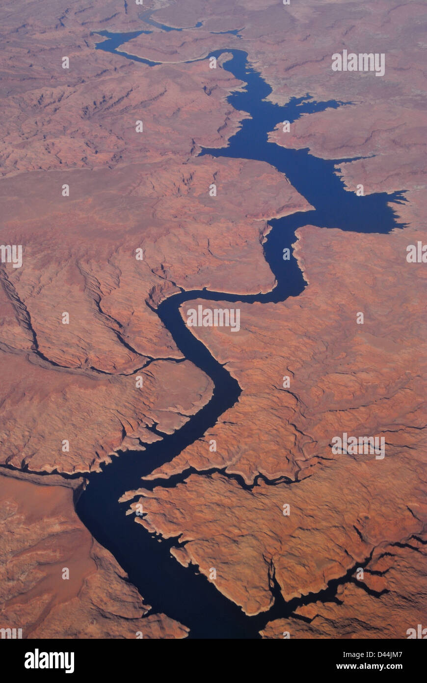 Glen Canyon National Recreation Area et le lac Powell, Utah UT Banque D'Images