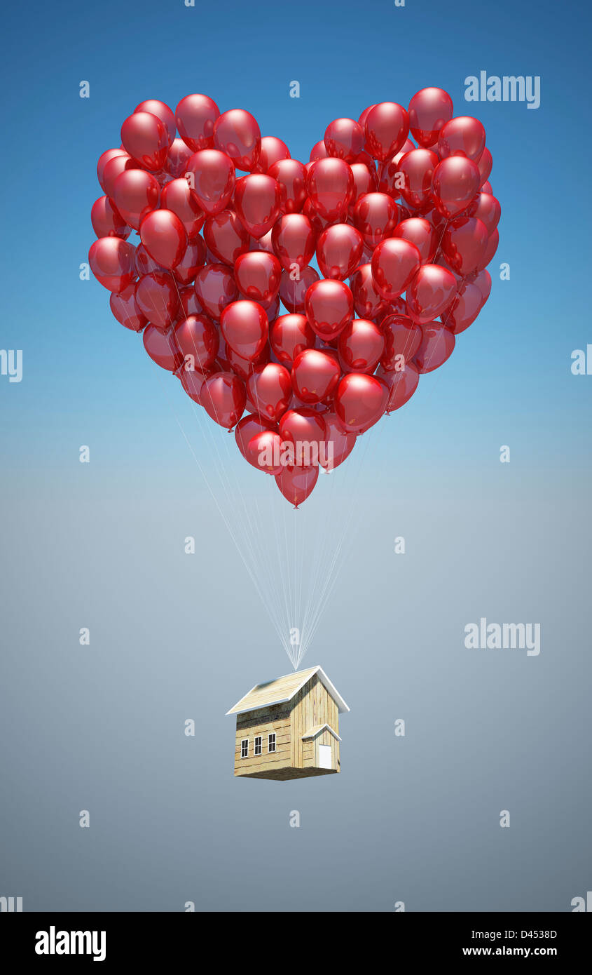 Maison de ballon Banque de photographies et d'images à haute résolution -  Alamy