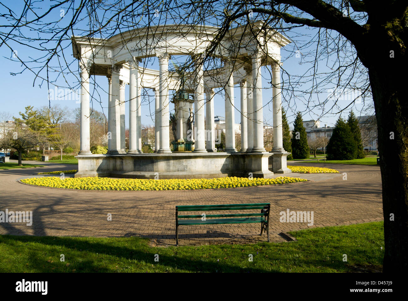 Wales National War Memorial, Alexandra gardens, Cathay's Park, Cardiff, Pays de Galles, Royaume-Uni. Banque D'Images