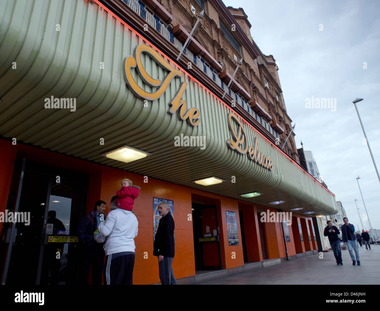 La salle de bingo de luxe, Pelham Place, Hastings, East Sussex. La course aux UK City of Culture 2017 Banque D'Images