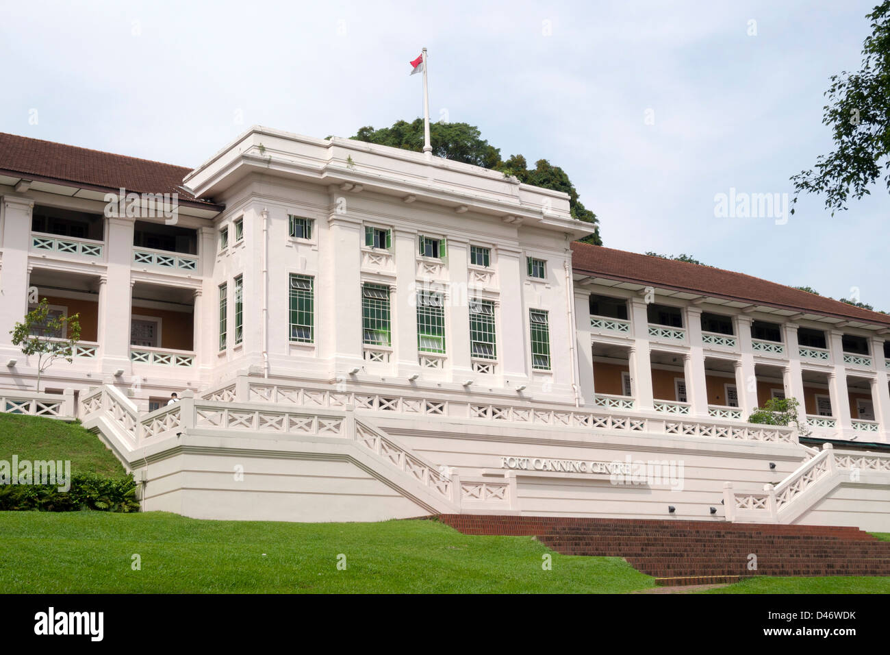 Célèbre Fort Canning Centre à Singapour Banque D'Images