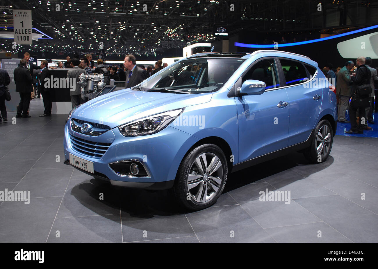 Hyundai ix35 a été présenté à l'International Motor Show de Genève ...