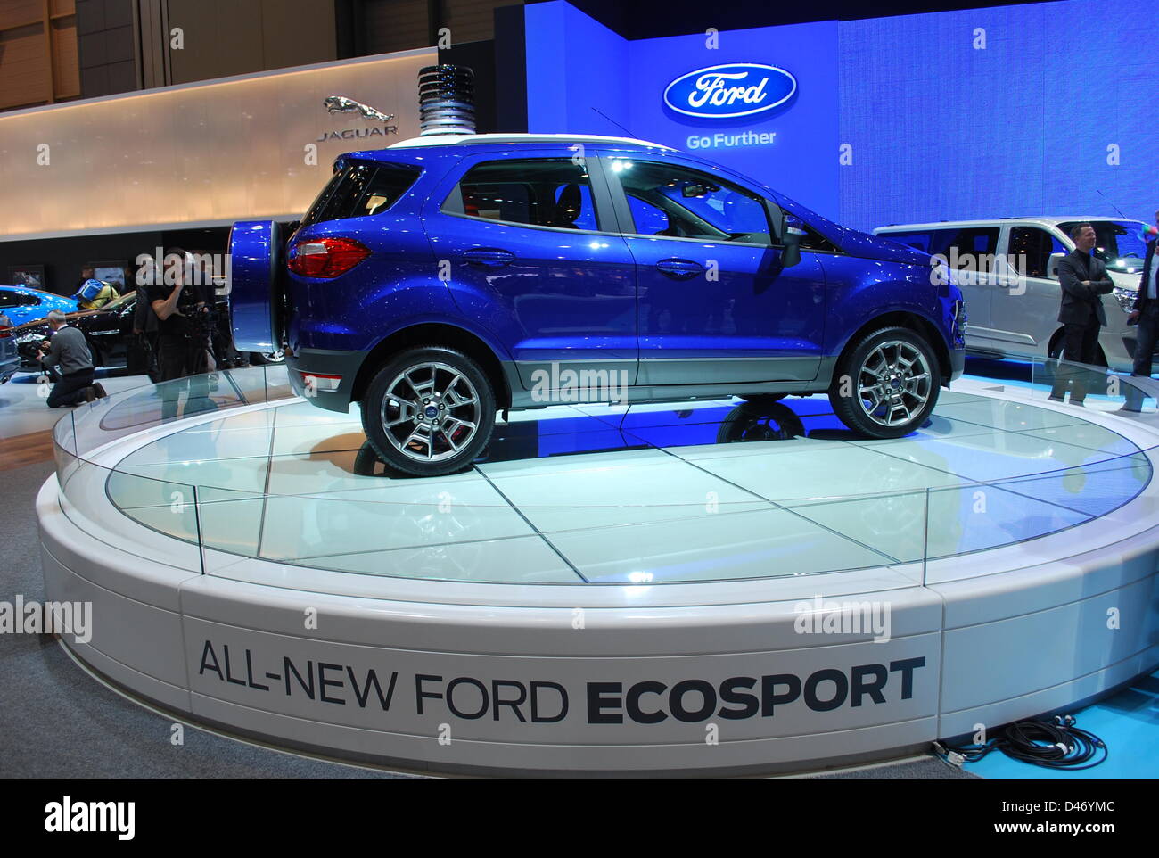 Ford EcoSport a été présenté à l'International Motor Show de Genève, Suisse, le 5 mars 2013. (CTK Photo/Jan Sadilek) Banque D'Images